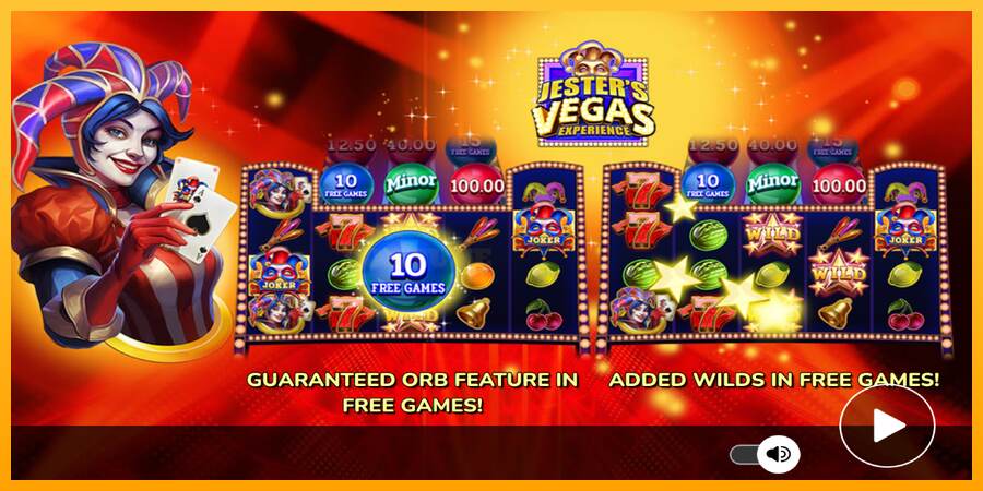 Jesters Vegas Experience mesin permainan untuk uang, gambar 1