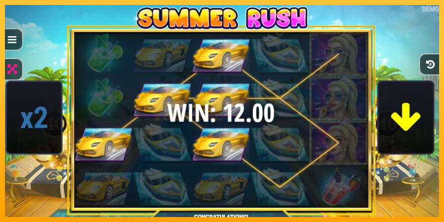 Summer Rush mesin permainan untuk uang, gambar 2