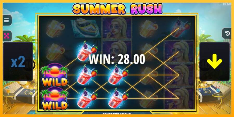 Summer Rush mesin permainan untuk uang, gambar 4