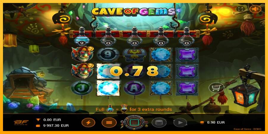 Cave of Gems mesin permainan untuk uang, gambar 3