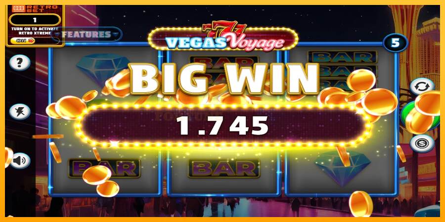 777 – Vegas Voyage mesin permainan untuk uang, gambar 2