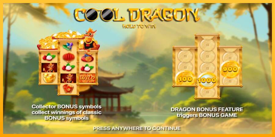 Cool Dragon: Hold to Win mesin permainan untuk uang, gambar 1