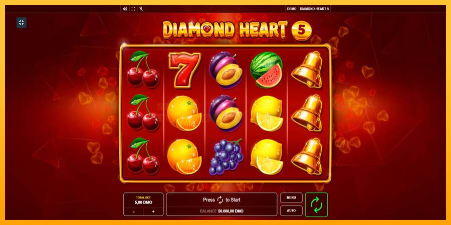 Diamond Heart 5 mesin permainan untuk uang, gambar 1