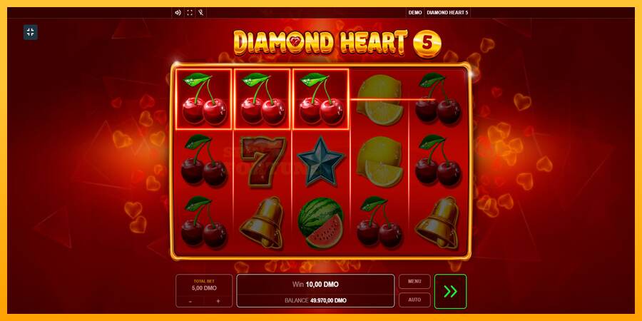 Diamond Heart 5 mesin permainan untuk uang, gambar 2