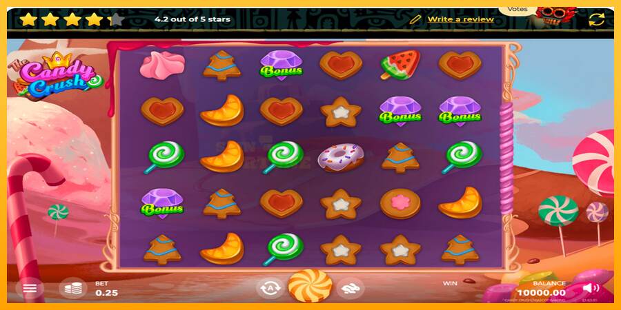 Candy Splasher mesin permainan untuk uang, gambar 1