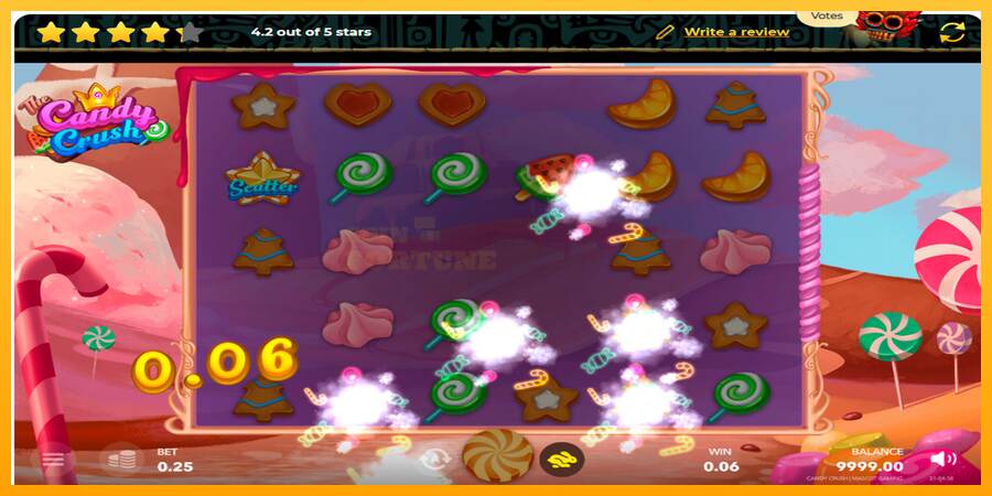 Candy Splasher mesin permainan untuk uang, gambar 2