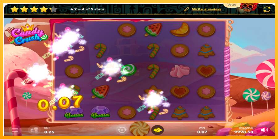 Candy Splasher mesin permainan untuk uang, gambar 3