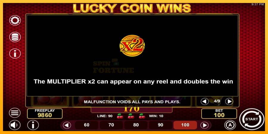 Lucky Coin Wins mesin permainan untuk uang, gambar 7