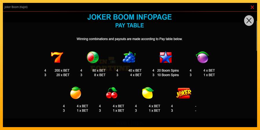 Joker Boom mesin permainan untuk uang, gambar 2