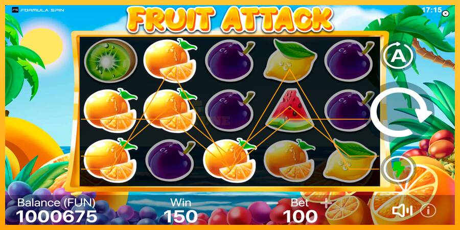 Fruit Attack mesin permainan untuk uang, gambar 2