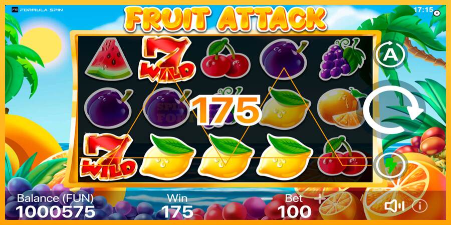 Fruit Attack mesin permainan untuk uang, gambar 5