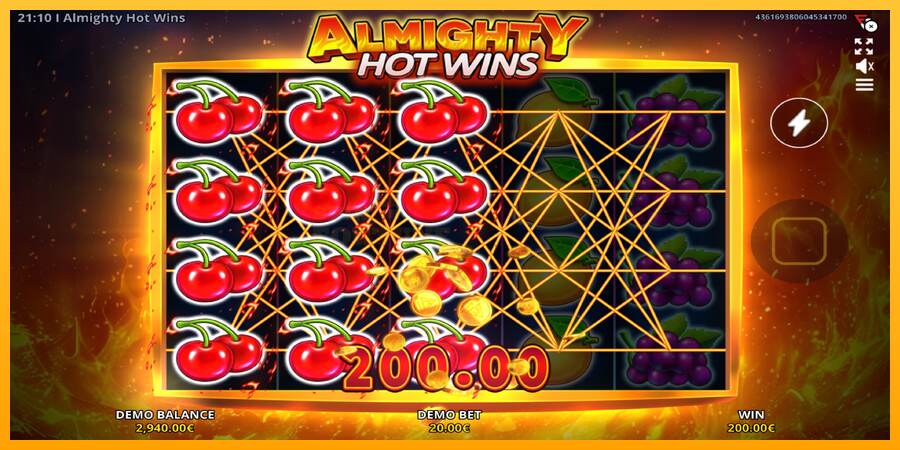 Almighty Hot Wins mesin permainan untuk uang, gambar 2