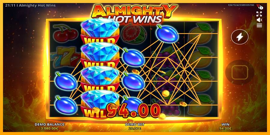 Almighty Hot Wins mesin permainan untuk uang, gambar 4