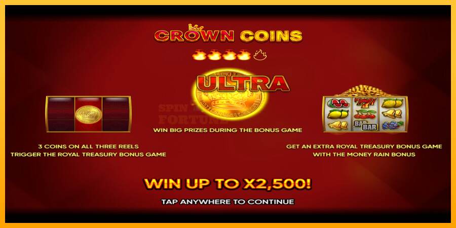 Crown Coins mesin permainan untuk uang, gambar 1