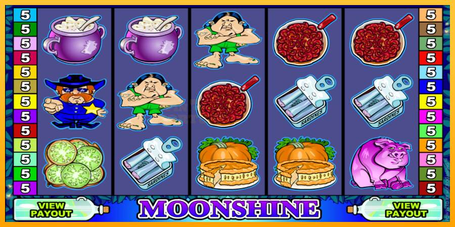 Moonshine mesin permainan untuk uang, gambar 2