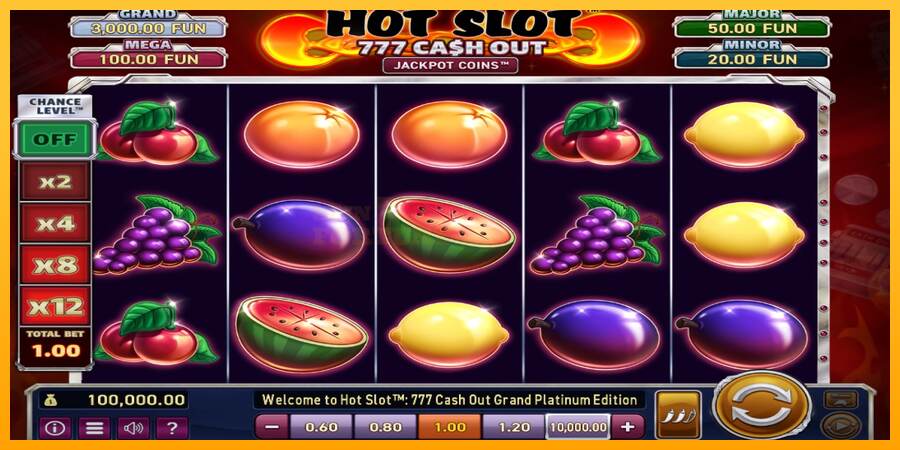 Hot Slot: 777 Cash Out Grand Platinum Edition mesin permainan untuk uang, gambar 1