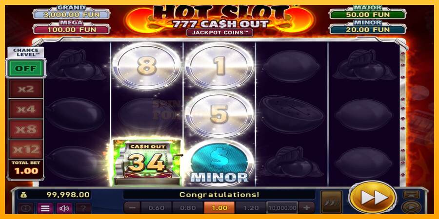 Hot Slot: 777 Cash Out Grand Platinum Edition mesin permainan untuk uang, gambar 2