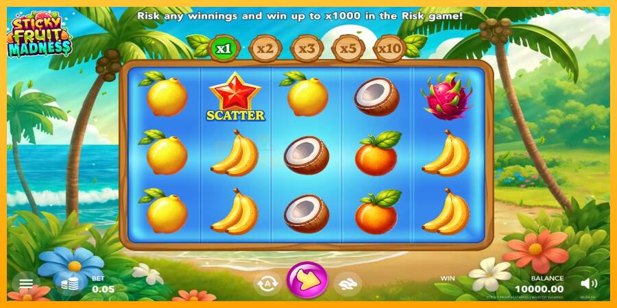 Sticky Fruit Madness mesin permainan untuk uang, gambar 1