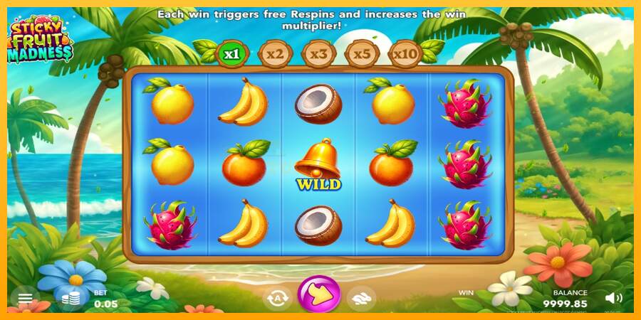 Sticky Fruit Madness mesin permainan untuk uang, gambar 2