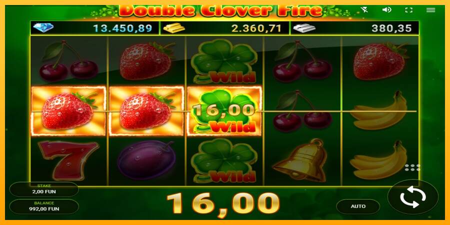 Double Clover Fire mesin permainan untuk uang, gambar 3