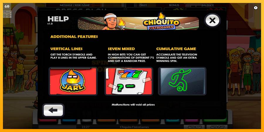 Chiquito FistroGames mesin permainan untuk uang, gambar 7