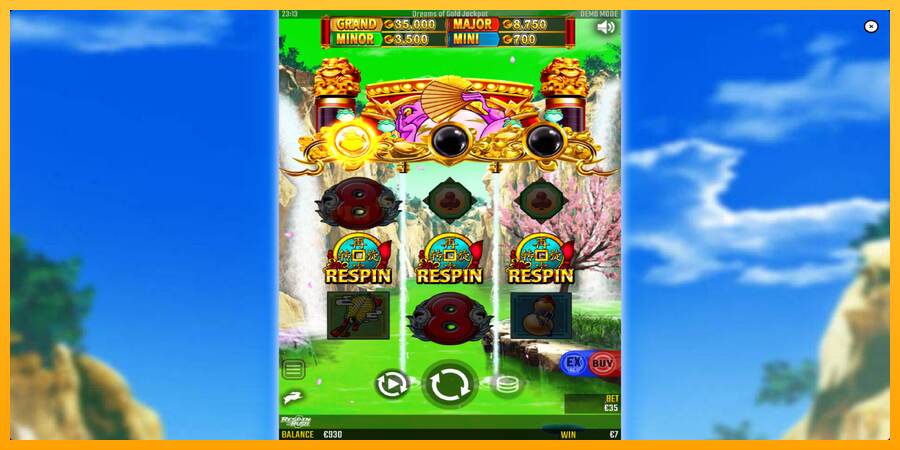 Dreams of Gold Jackpot mesin permainan untuk uang, gambar 3