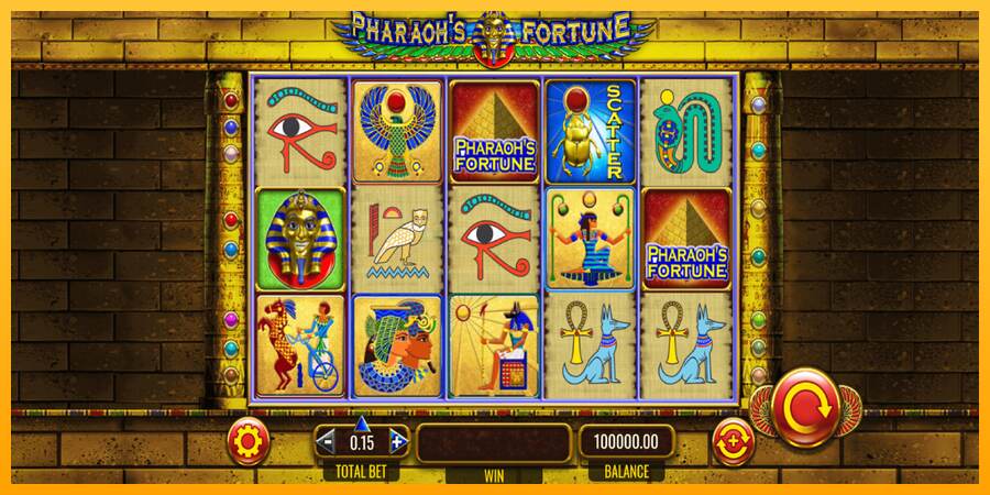 Pharaohs Fortune mesin permainan untuk uang, gambar 2