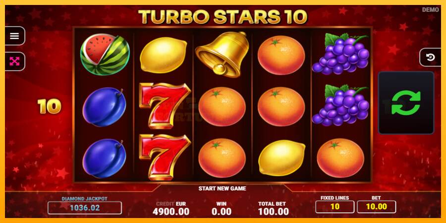 Turbo Stars 10 mesin permainan untuk uang, gambar 2