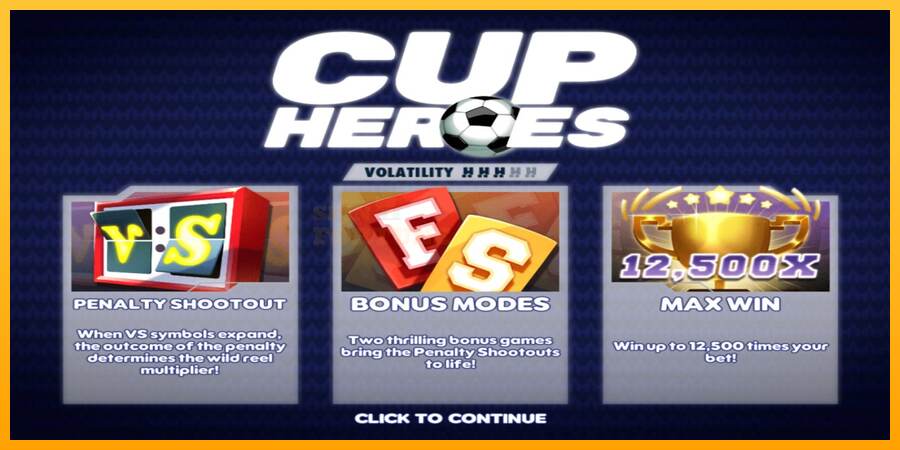 Cup Heroes mesin permainan untuk uang, gambar 1