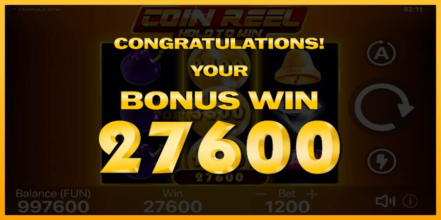 Coin Reel: Hold to Win mesin permainan untuk uang, gambar 3