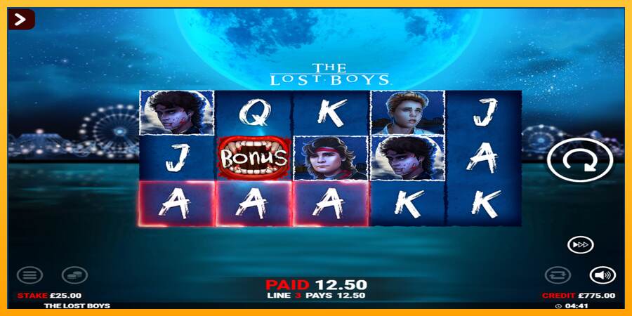 The Lost Boys Rapid Fire Jackpots mesin permainan untuk uang, gambar 2