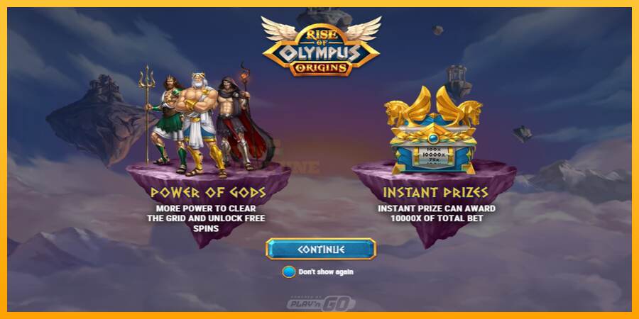 Rise of Olympus Origins mesin permainan untuk uang, gambar 1