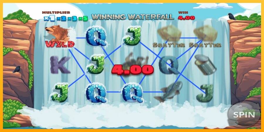 Winning Waterfall mesin permainan untuk uang, gambar 3