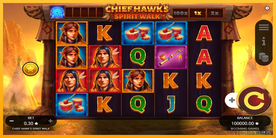 Chief Hawk’s Spirit Walk mesin permainan untuk uang, gambar 2