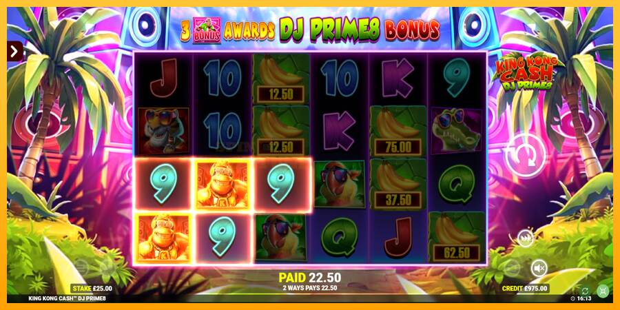 King Kong Cash DJ Prime8 Rapid Fire Jackpots mesin permainan untuk uang, gambar 3