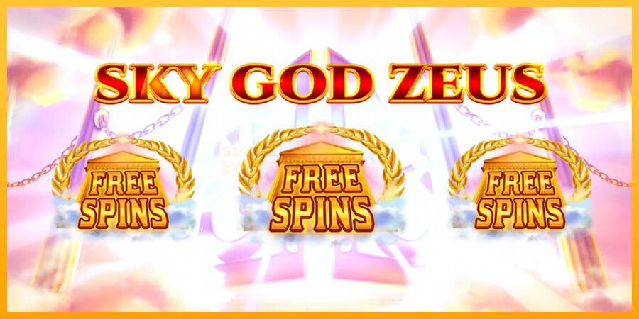 Sky God Zeus 3x3 mesin permainan untuk uang, gambar 1