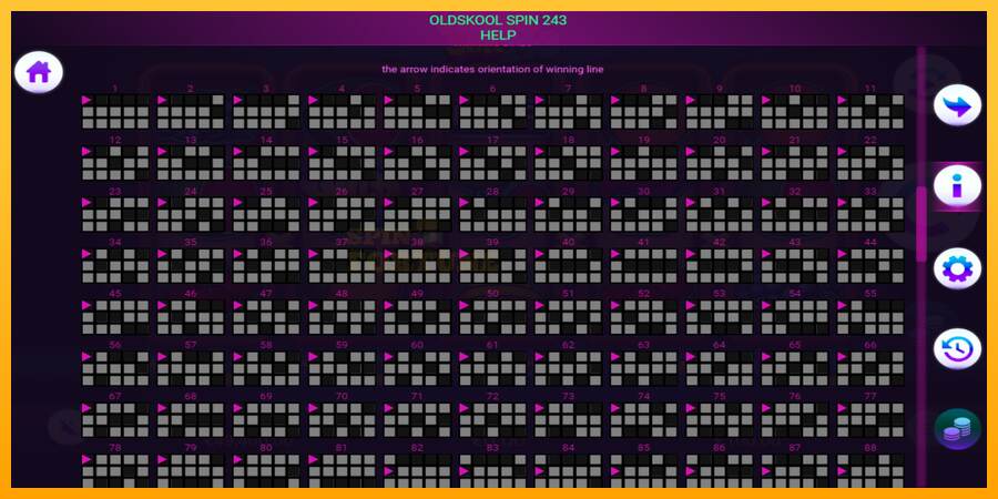 Oldskool Spin 243 mesin permainan untuk uang, gambar 7