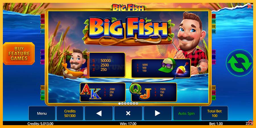 Big Fish mesin permainan untuk uang, gambar 5