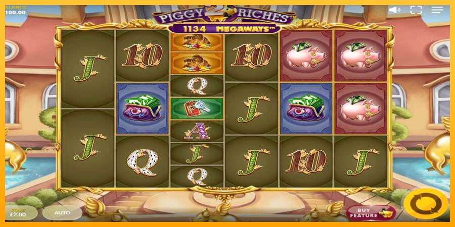 Piggy Riches 2 Megaways mesin permainan untuk uang, gambar 1