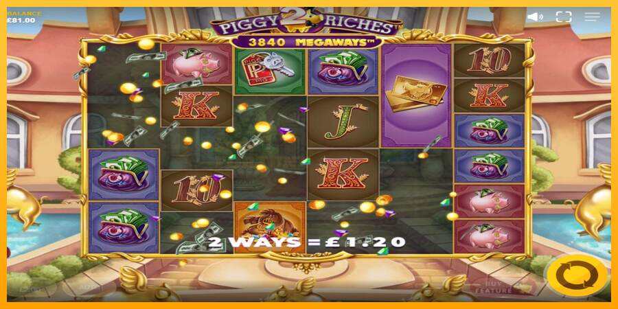 Piggy Riches 2 Megaways mesin permainan untuk uang, gambar 3