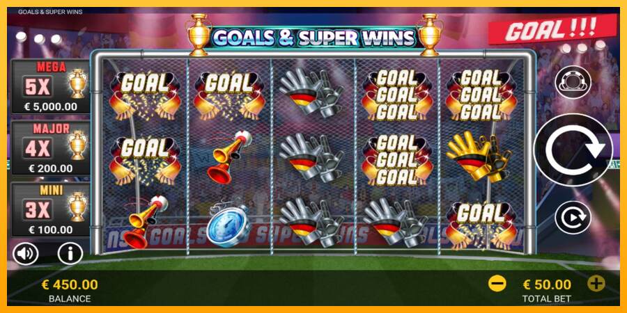 Goals & Super Wins mesin permainan untuk uang, gambar 2