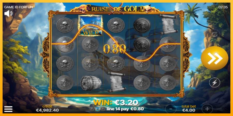 Cruise of Gold mesin permainan untuk uang, gambar 2