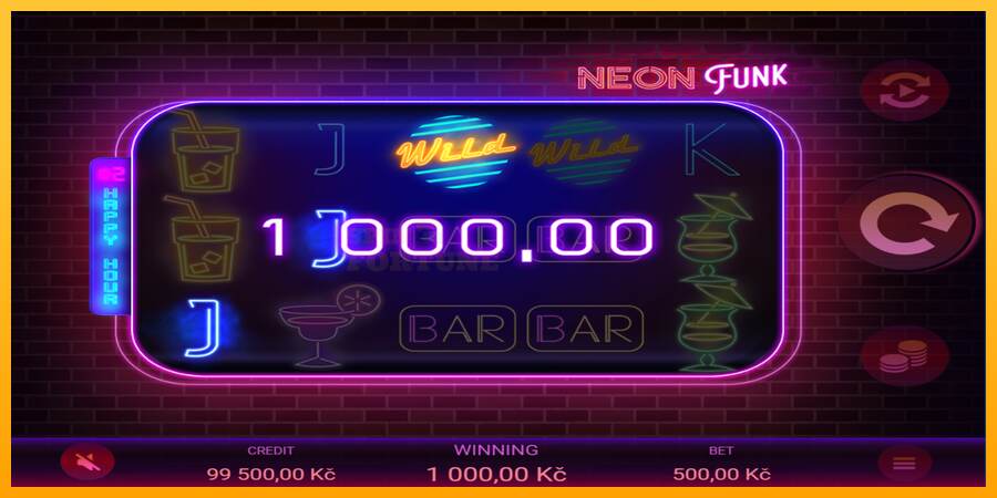 Neon Funk mesin permainan untuk uang, gambar 2