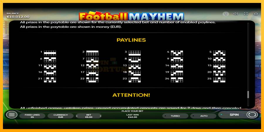 Football Mayhem mesin permainan untuk uang, gambar 7