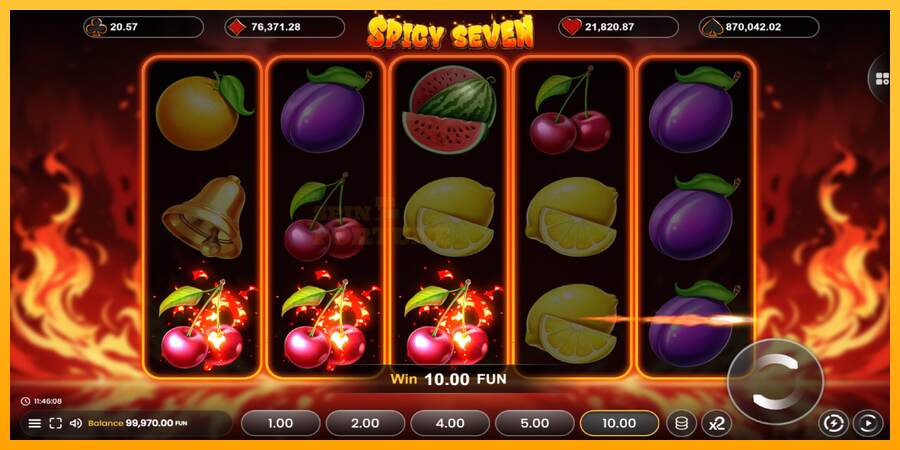 Spicy Seven 20 mesin permainan untuk uang, gambar 3