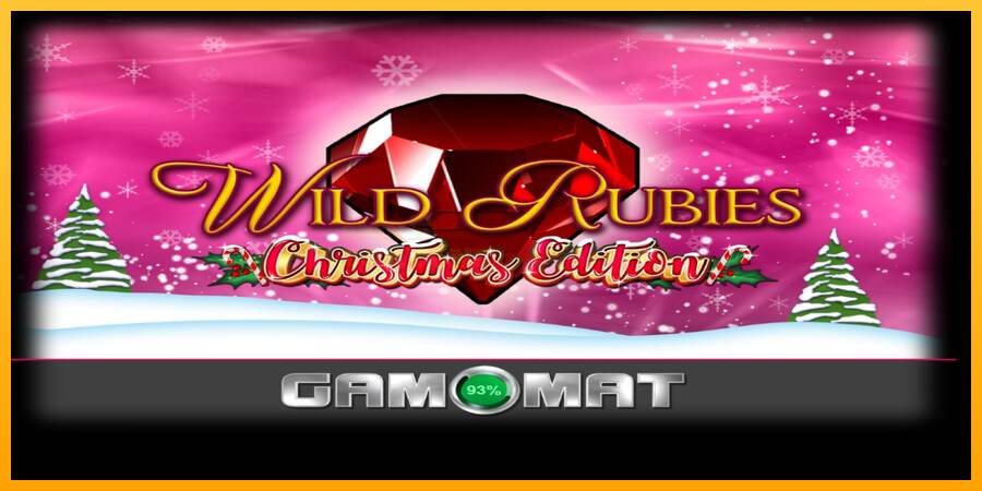 Wild Rubies Сhristmas Edition mesin permainan untuk uang, gambar 1