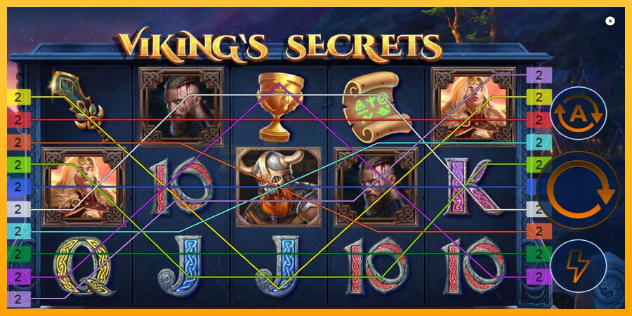 Vikings Secrets mesin permainan untuk uang, gambar 2