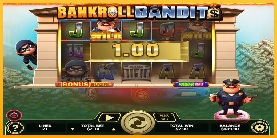 Bankroll Bandits mesin permainan untuk uang, gambar 2