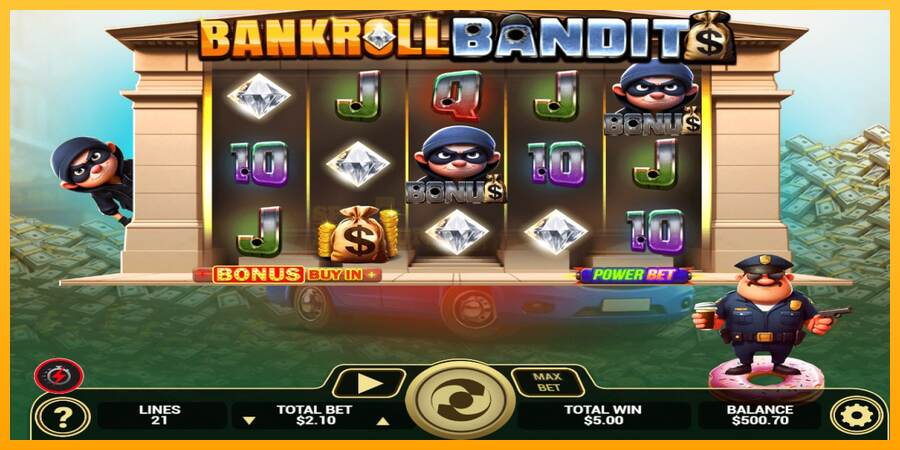 Bankroll Bandits mesin permainan untuk uang, gambar 4