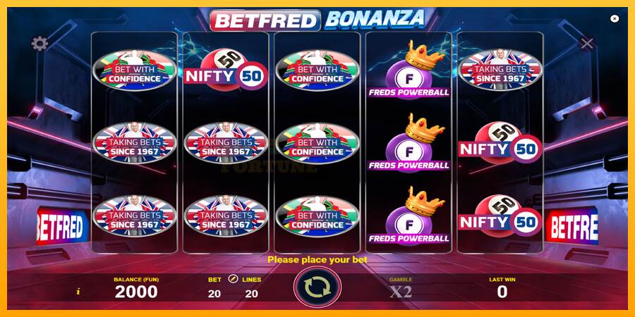 Betfred Bonanza mesin permainan untuk uang, gambar 1